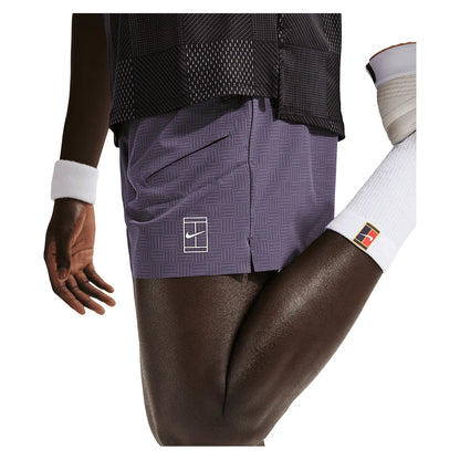 Men's Court Dri-FIT Advantage Print 6 Inch Tennis Short