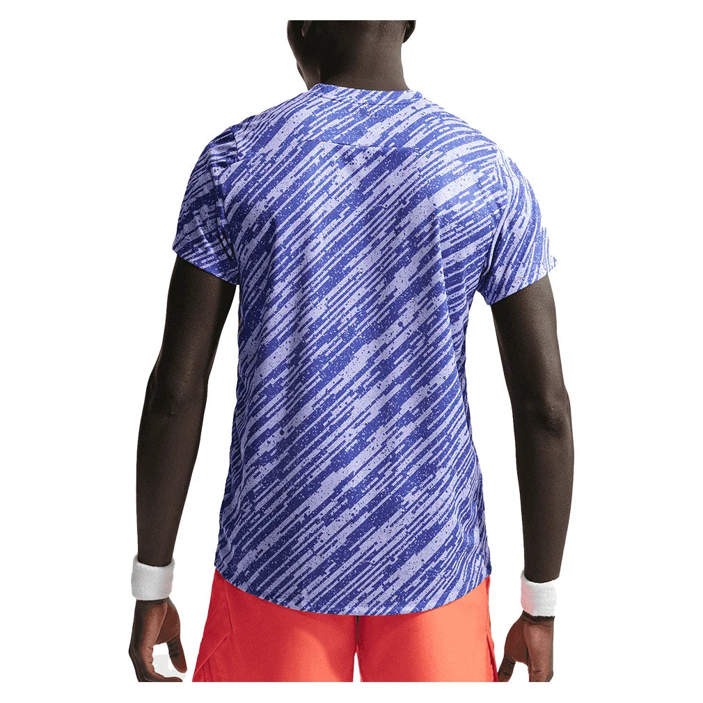 Men's Court Dri-FIT Victory Print Tennis Top