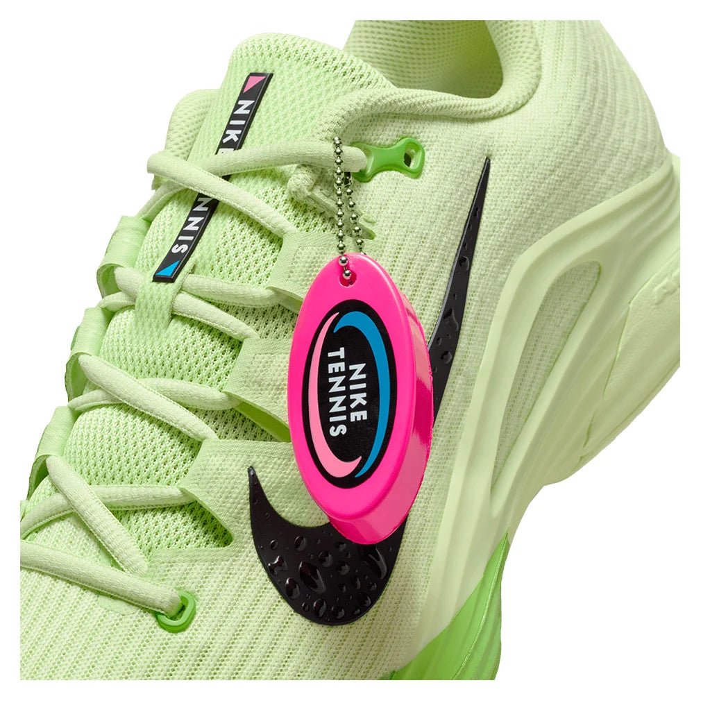 Men's Vapor 12 PRM Tennis Shoes Lt Liquid Lime and Black