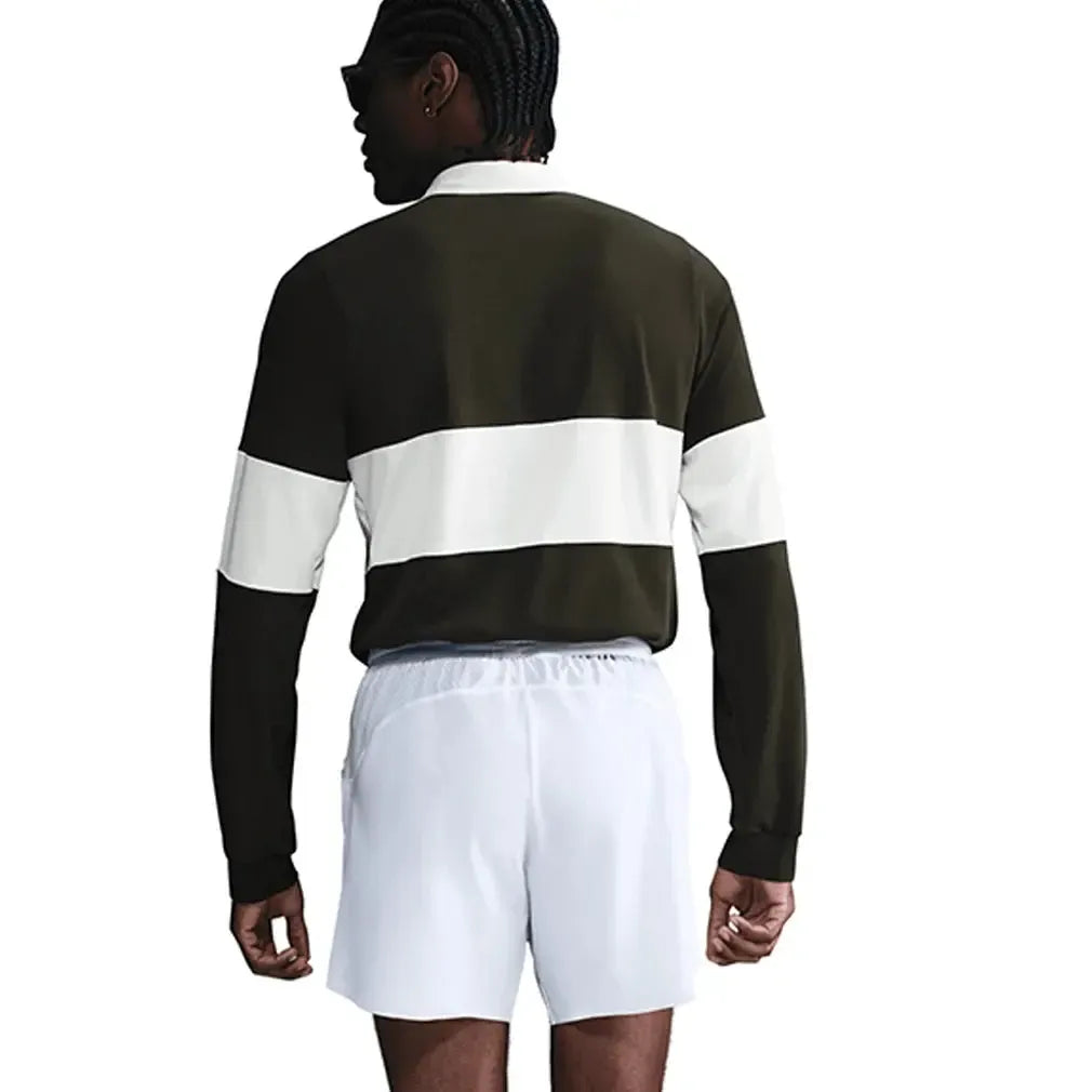 Men's Paris Court Dri-FIT Advantage Slam Long Sleeve Tennis Polo