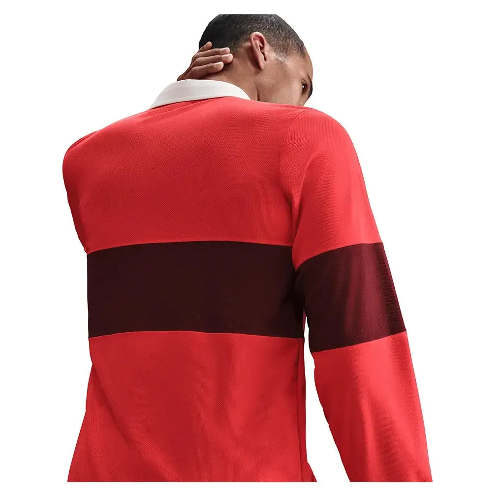 Men's Paris Court Dri-FIT Advantage Slam Long Sleeve Tennis Polo