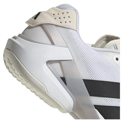 Men's Adizero Ubersonic 5 Tennis Shoes White and Core Black