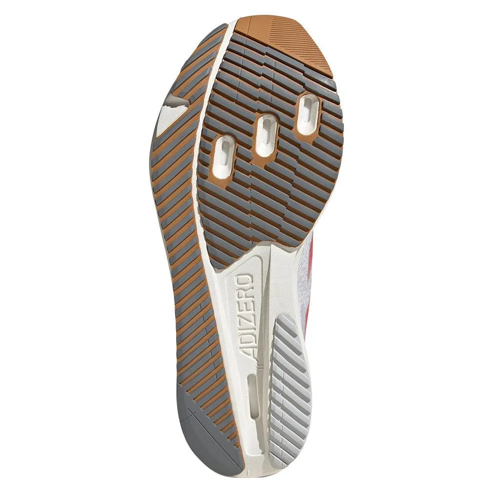 Women's Adizero SL2 Running Shoes White and Pure Ruby