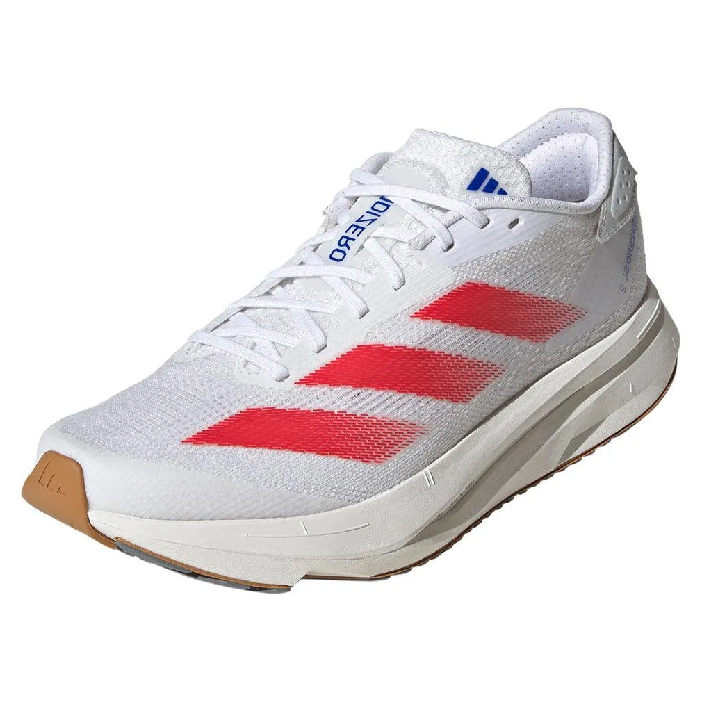 Women's Adizero SL2 Running Shoes White and Pure Ruby-Footwear-Adidas-IF9385-S25-Y-Tennis Express