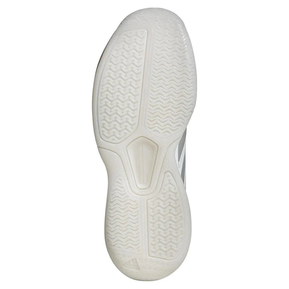 Women's AvaFlash Tennis Shoes White and Metallic Silver