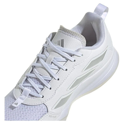 Women's AvaFlash Tennis Shoes White and Metallic Silver