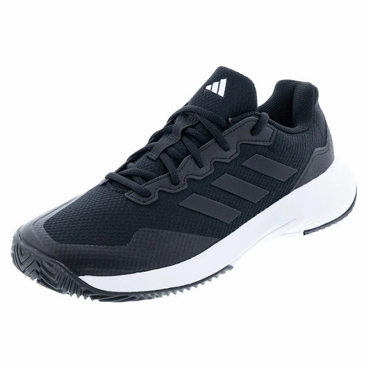 Mens Gamecourt 2 Tennis Shoes Black and White