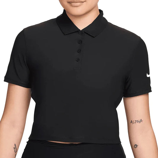 Women's Dri-FIT Victory Short Sleeve Cropped Tennis Polo-Apparel-Nike-IH0519-010_1-705231Tennis Express