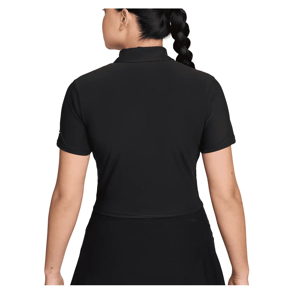 Women's Dri-FIT Victory Short Sleeve Cropped Tennis Polo