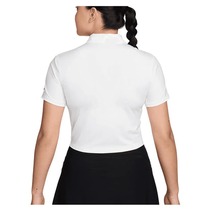 Women's Dri-FIT Victory Short Sleeve Cropped Tennis Polo