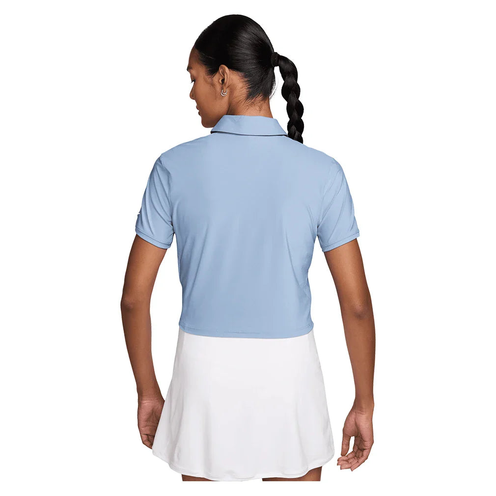 Women's Dri-FIT Victory Short Sleeve Cropped Tennis Polo