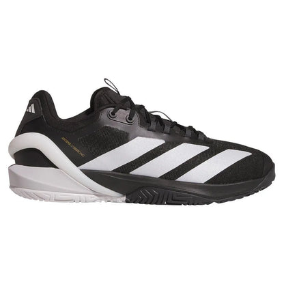 Men's Adizero Cybersonic 2 Tennis Shoes Core Black and Carbon