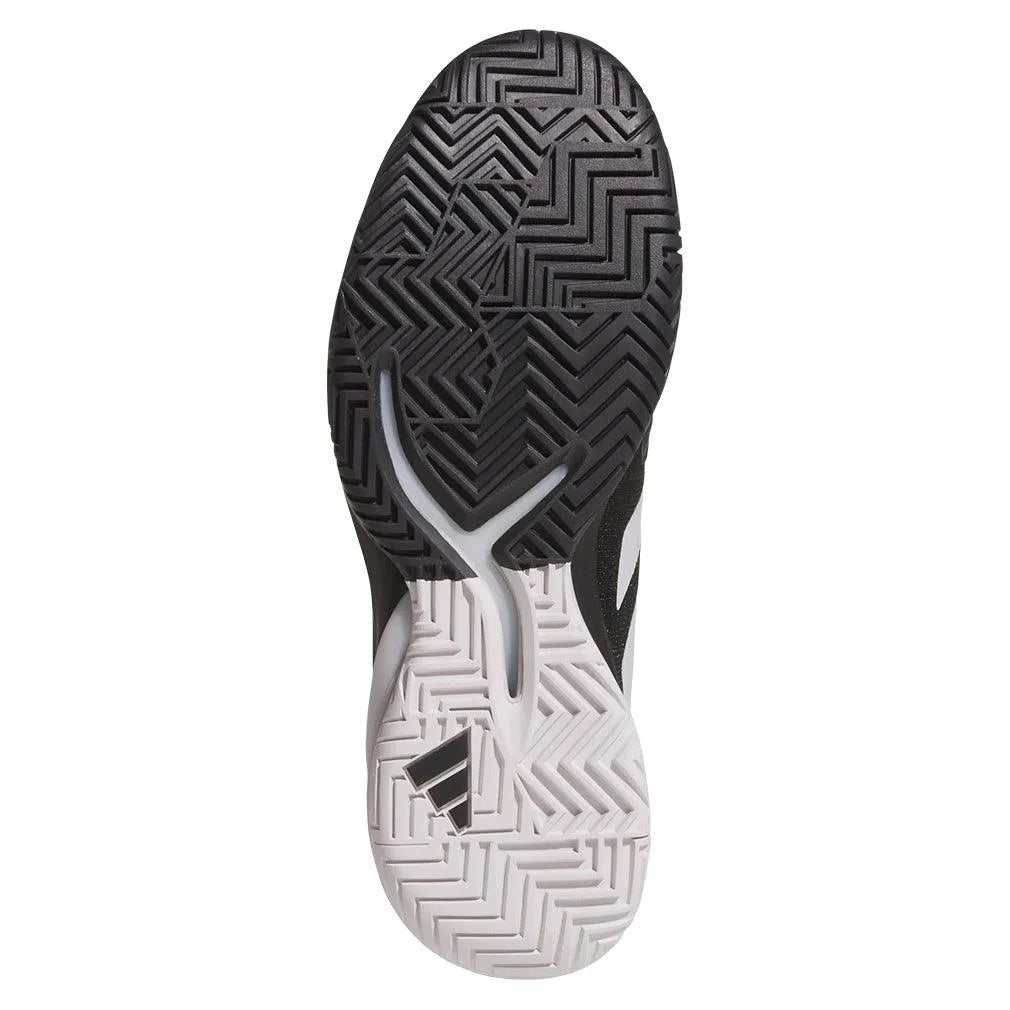 Men's Adizero Cybersonic 2 Tennis Shoes Core Black and Carbon