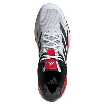 Men's Crazyquick Boost Padel Shoes Footwear White and Lucid Red