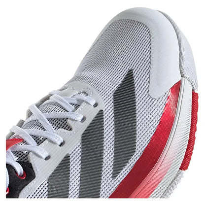 Men's Crazyquick Boost Padel Shoes Footwear White and Lucid Red