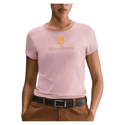 Women's Court Club Sportswear Challenge Knit Mid Crop Top-Apparel-Nike-IH7802-607-Tennis Express