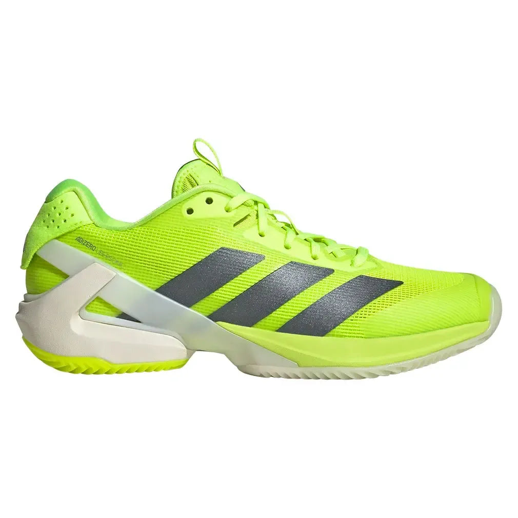 Women's Adizero Ubersonic 5 Clay Tennis Shoes Lucid Lemon and Powder Yellow