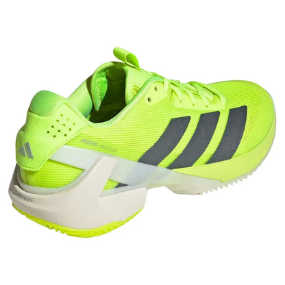 Women's Adizero Ubersonic 5 Clay Tennis Shoes Lucid Lemon and Powder Yellow