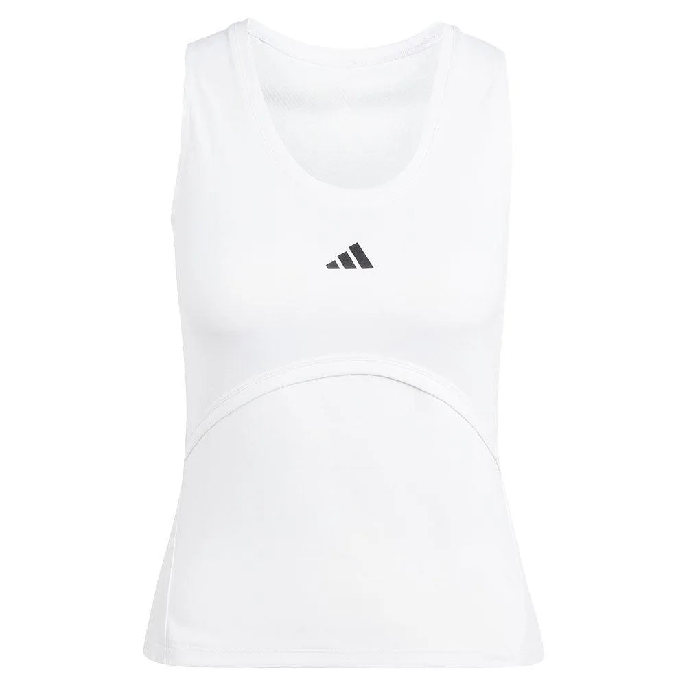 Women's Climacool Pro Y Tennis Tank White-Apparel-Adidas-IN6162-S25-Tennis Express