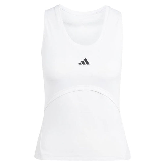 Women's Climacool Pro Y Tennis Tank White-Apparel-Adidas-IN6162-S25-Tennis Express