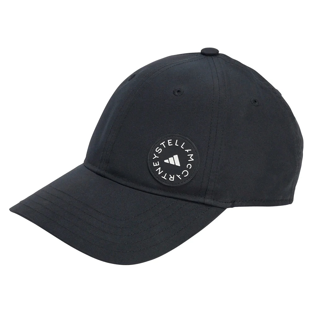 Women's Stella McCartney Tennis Cap Black and White-Apparel-Adidas-IP0394_1-Tennis Express