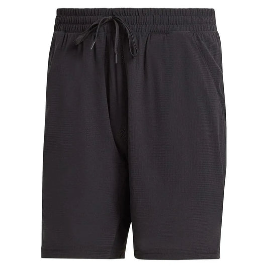 Men's Ergo 7 Inch Tennis Short Black-Apparel-Adidas-IQ4736-1-Tennis Express