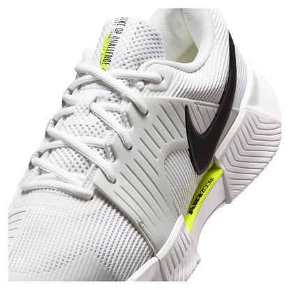 Women's Zoom GP Challenge 1.5 Tennis Shoes White and Black