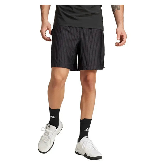 Men's Tennis Short and Tight Set Black