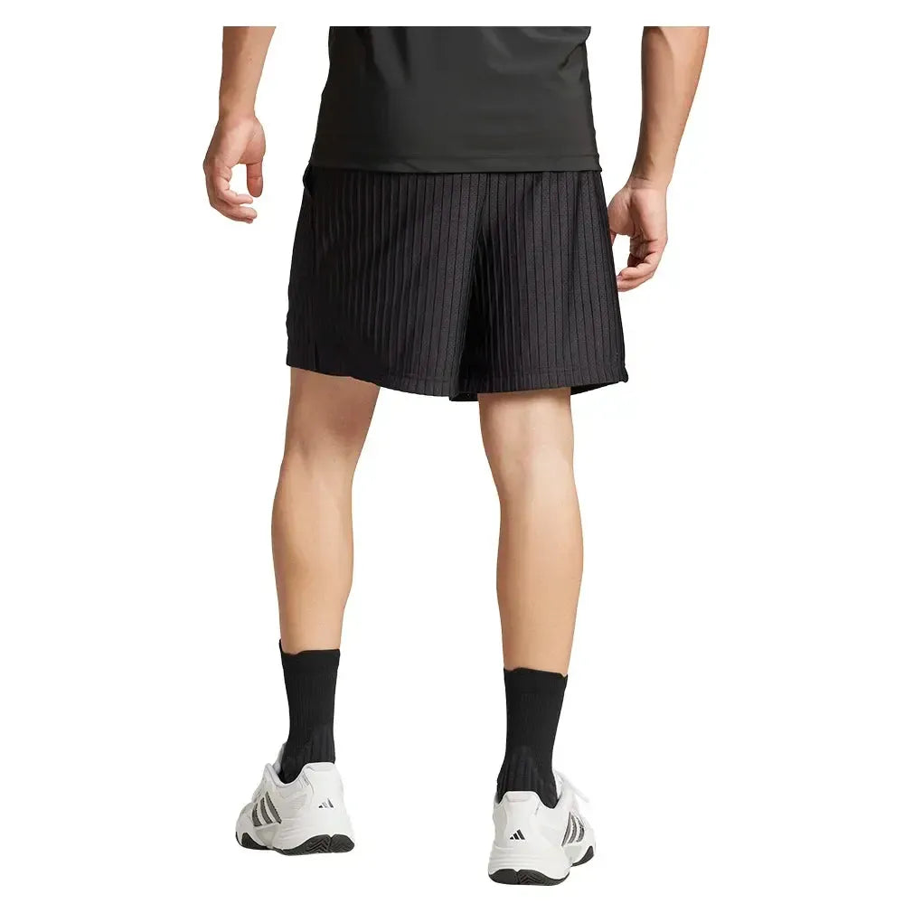Men's Tennis Short and Tight Set Black
