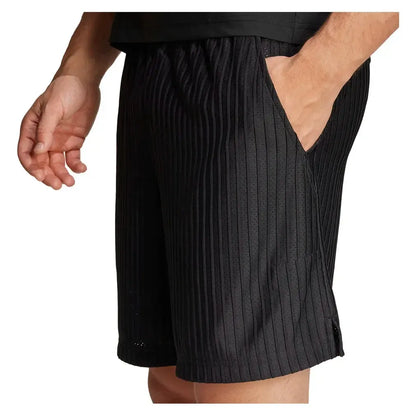 Men's Tennis Short and Tight Set Black