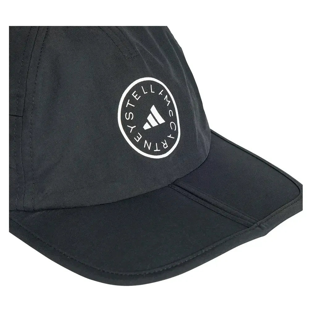 Women's Stella McCartney Running Cap Black and White