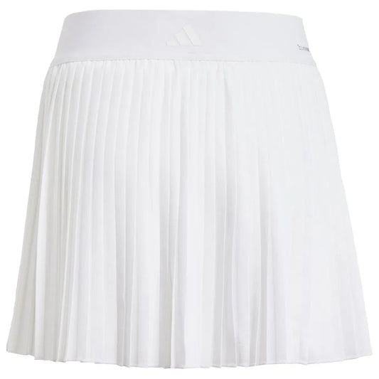 Girls' Club Pleated Tennis Skort White