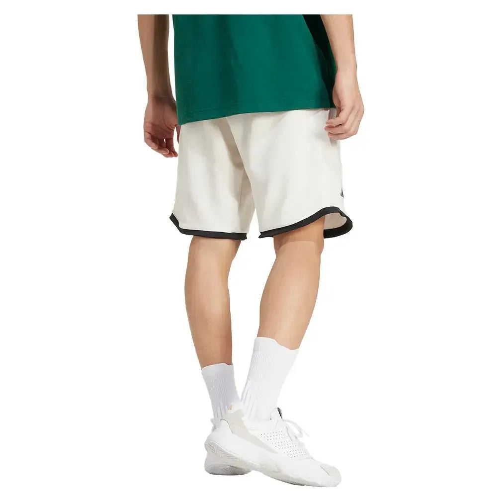 Men's Heritage 9 inch Tennis Shorts Chalk White