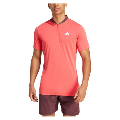 Men's Freelift Pro Tennis Polo Semi Lucid Red
