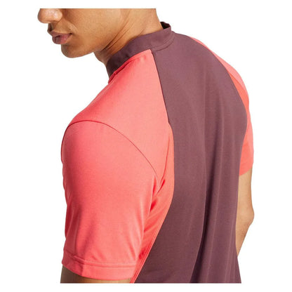 Men's Freelift Pro Tennis Polo Semi Lucid Red