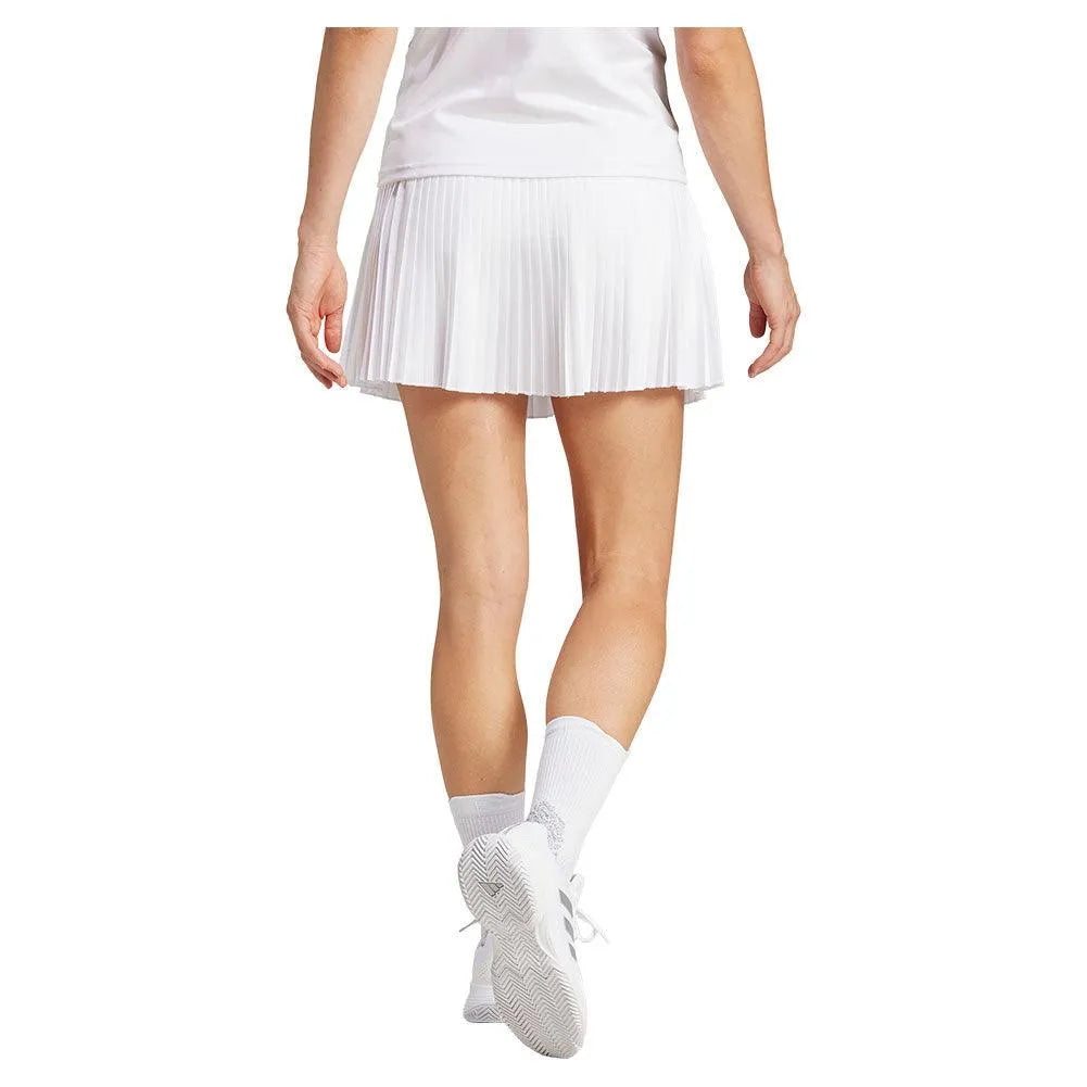 Women's Club Pleat Tennis Skort White