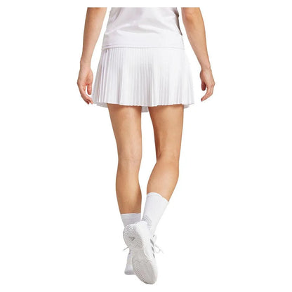 Women's Club Pleat Tennis Skort White