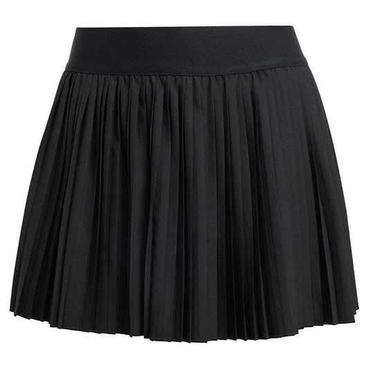 Women's Club Pleat Tennis Skort Black-Apparel-Adidas-JD6117-S25-Tennis Express