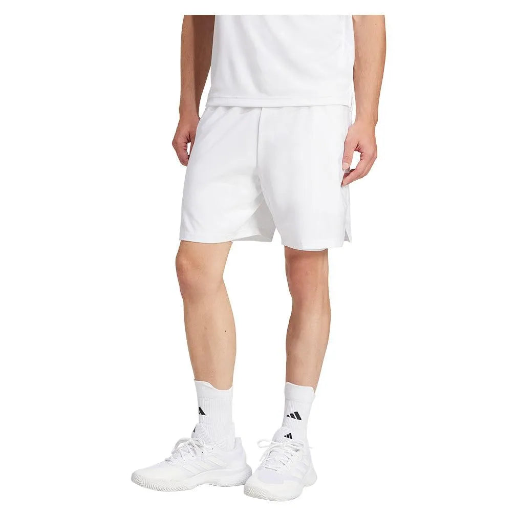 Men's Club Climacool 2in1 7" Tennis Shorts White