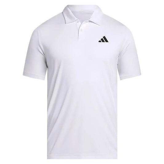 Men's Club Tennis Polo White-Apparel-Adidas-JD8636-S25-1-Tennis Express