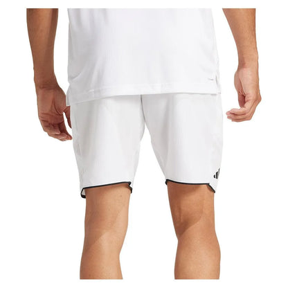 Men's Club 7in Tennis Short White