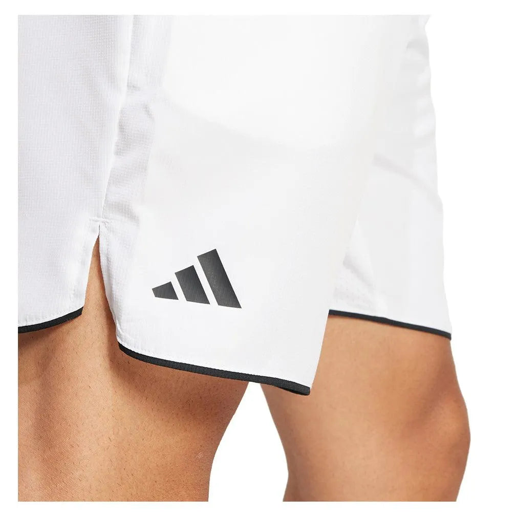 Men's Club 7in Tennis Short White