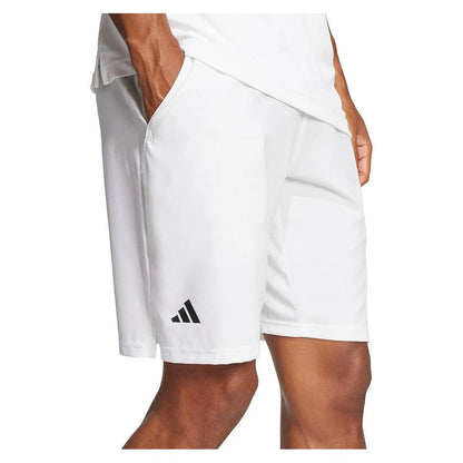 Men's Club Stretch Woven 7 inch Tennis Shorts White