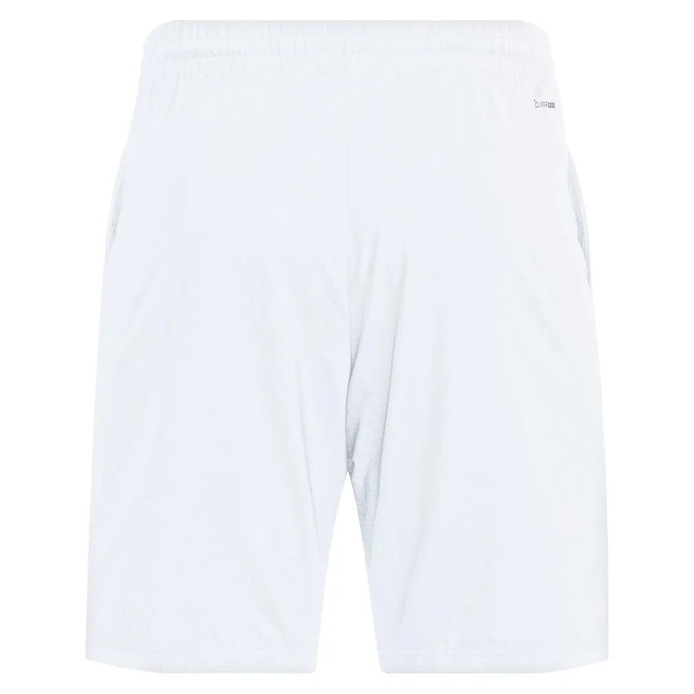 Men's Club 3 Stripe 9 inch Tennis Short White