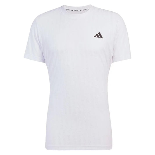 Men's Freelift Tennis Top White-Apparel-Adidas-JF4386-S25-1-Tennis Express