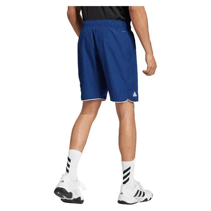 Men's Club 9 Inch Tennis Short Dark Blue