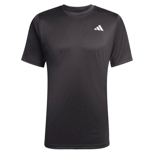 Men's Club Tennis Top Black-Apparel-Adidas-JF8502-S25-1-Tennis Express