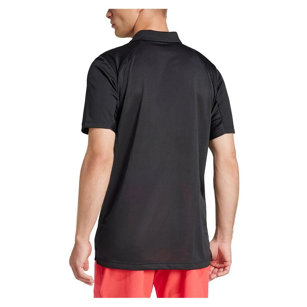 Men's Club Tennis Polo Black