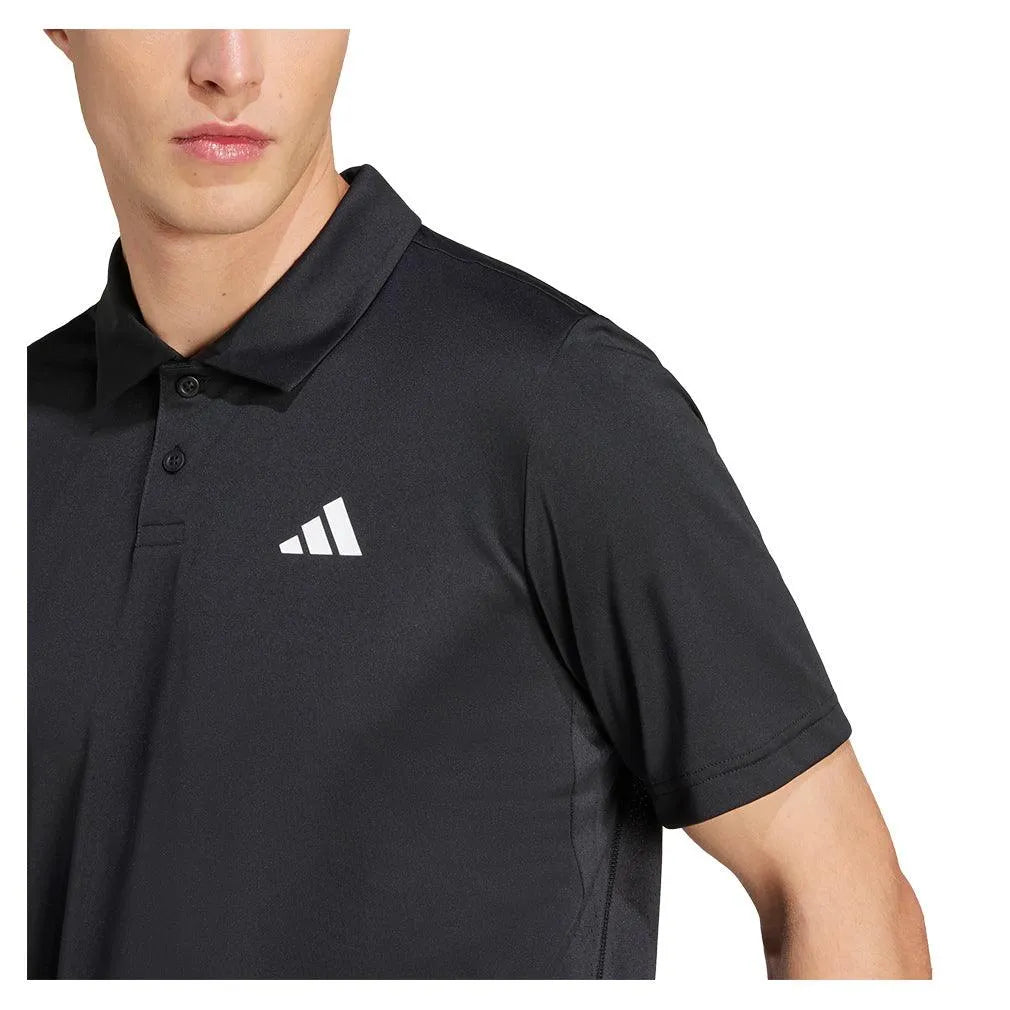 Men's Club Tennis Polo Black