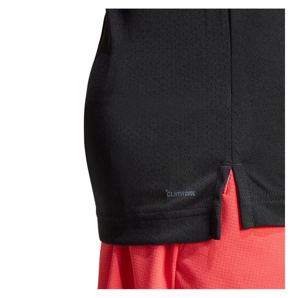Men's Club Tennis Polo Black